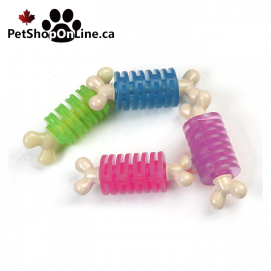 Os en plastique aromatisé pour chien - soin des dents