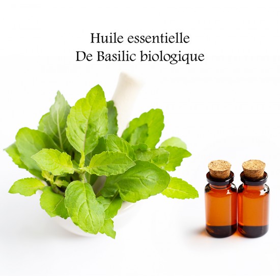 Huile essentielle de Basilic biologique 15 ml