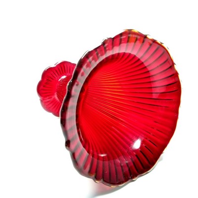 FENTON VASE ÉVASÉ SHEFFIELD RUBY CIRCA 1936