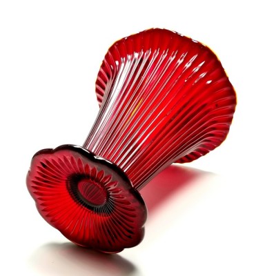 FENTON VASE ÉVASÉ SHEFFIELD RUBY CIRCA 1936