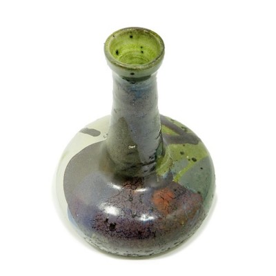 VASE POTERIE FAIT MAIN • HANDCRAFT POTTERY VASE  