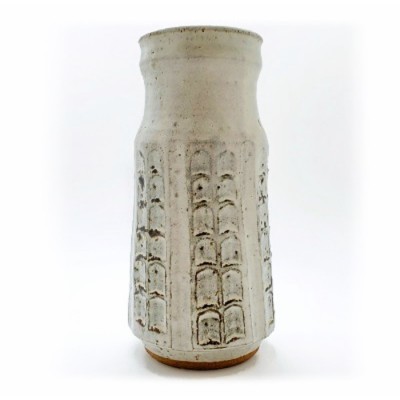 VASE POTERIE FAIT MAIN • HANDCRAFT POTTERY VASE  