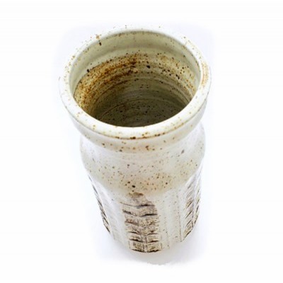 VASE POTERIE FAIT MAIN • HANDCRAFT POTTERY VASE  