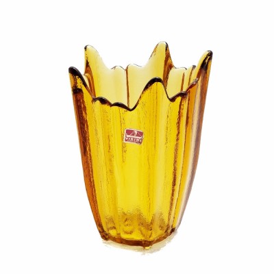 VASE VIKING GLASS EPIC STOCKHOLM SPIKE NO. 6960