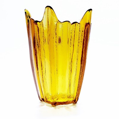 VASE VIKING GLASS EPIC STOCKHOLM SPIKE NO. 6960
