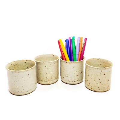VERRES EN GRÈS STYLE BOHO