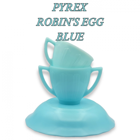PYREX ROBIN'S EGG BLUE