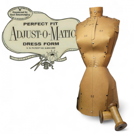 MANNEQUIN DE COUTURE  ADJUST-O-MATIC DRESS FORM