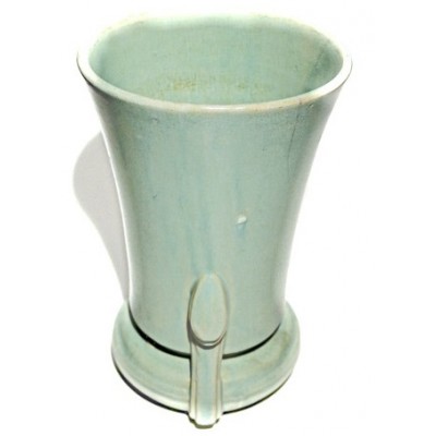 POTERIE MCCOY  VASE  12'' NO.33 BLEU-VERT MAT