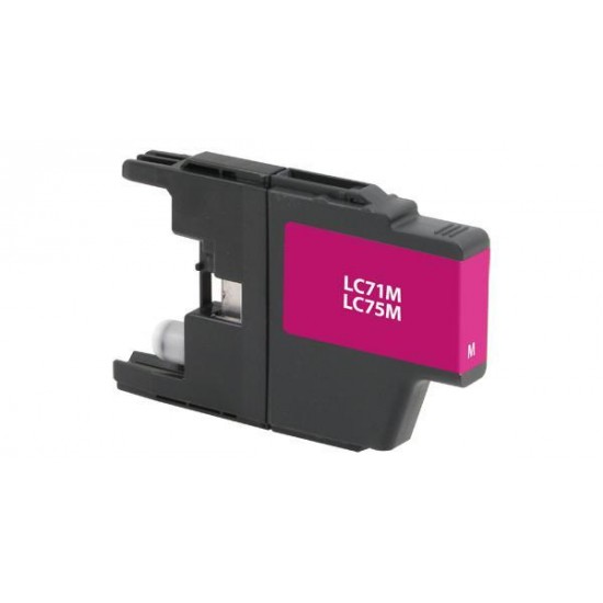 Cartouche d'encre compatible brother LC75M magenta...