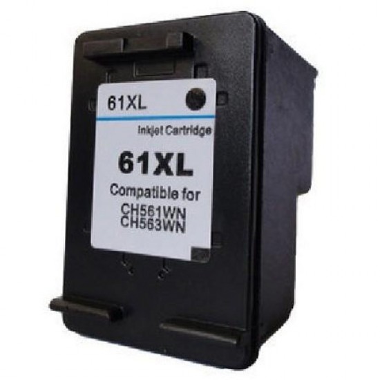 Cartouche d'encre compatible remanufacturé HP 61XL Noir CH563WN haute capacité