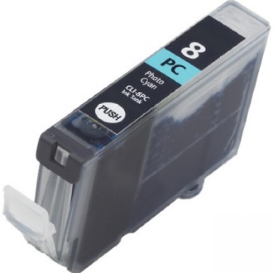 Cartouche d'encre compatible Canon CLI-8PC photo cyan