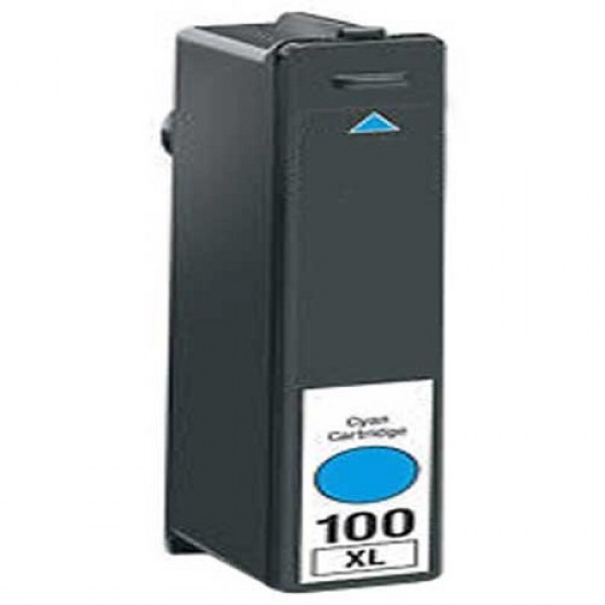 Cartouche d'encre compatible Lexmark 100XL cyan