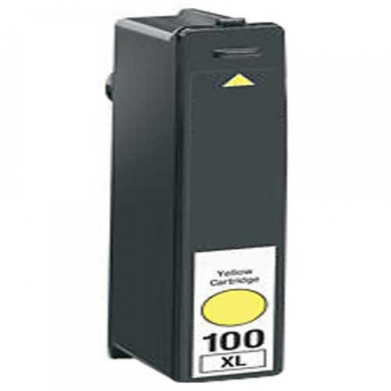 Cartouche d'encre compatible Lexmark 100XL jaune