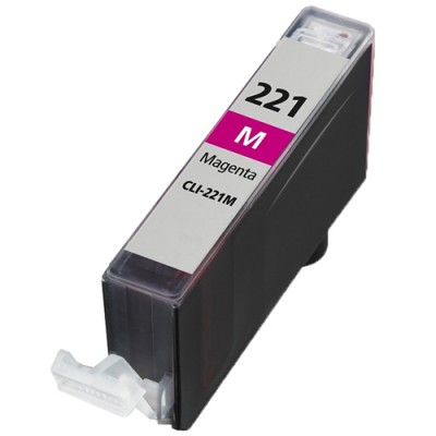 Cartouche d'encre compatible Canon CLI-221 magenta...