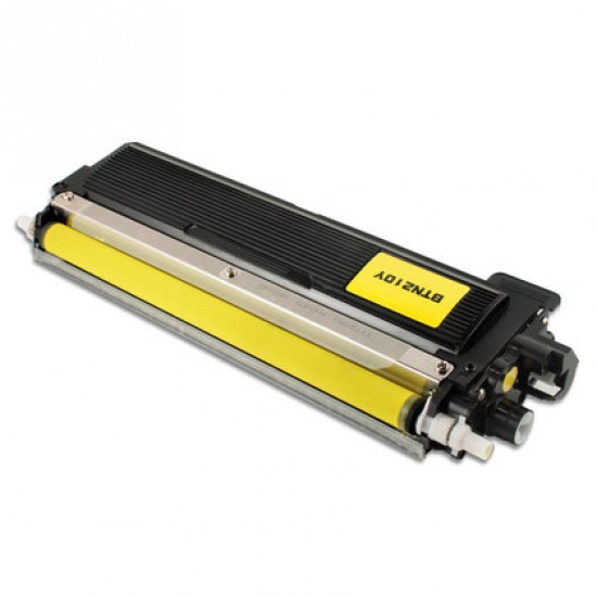 Cartouche laser Brother TN210 Jaune compatible