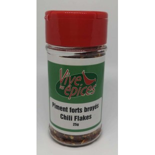 Piments forts broyés 25g