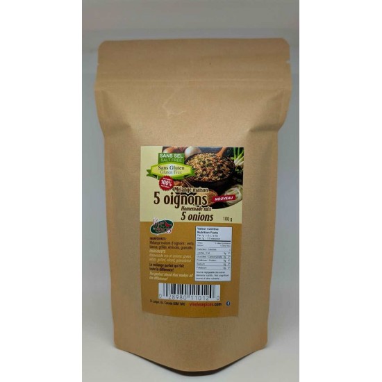5 Oignons 100g