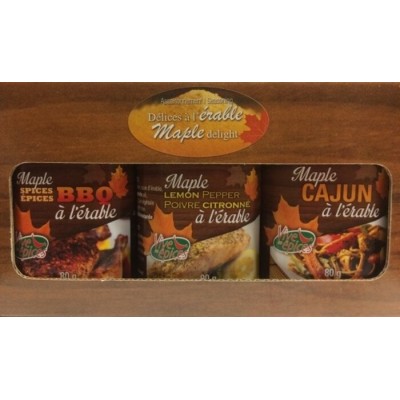 Coffret cadeau délices à l'érable 