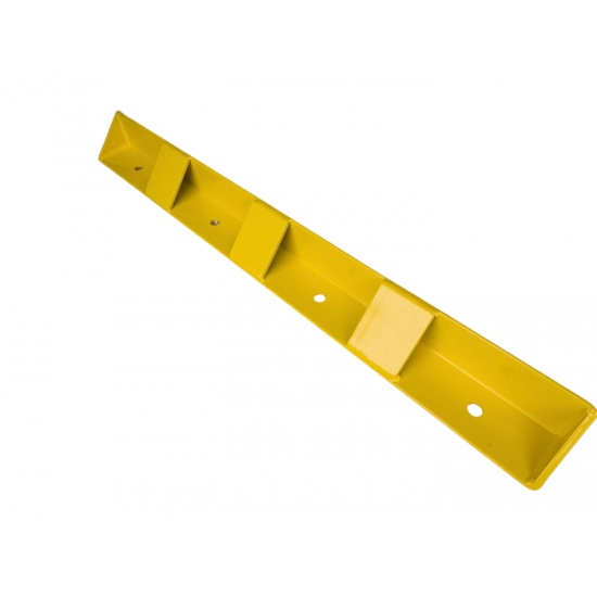 Garde de Protection pour Balance de Plancher – Acier Renforcé Peint Jaune