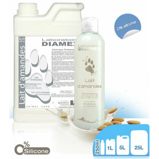 Shampooing Lait d'Amandes 250 ml