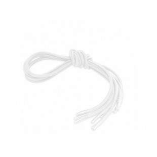 Lacets élastiques blanc 
