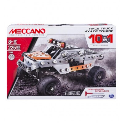Meccano - Ensemble 10 modèles 4 X 4 de course