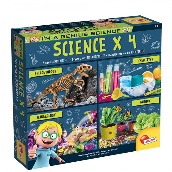 I'm a genius - Coffret scientifique X 4 (bil)