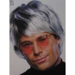 Perruque Pépé gris