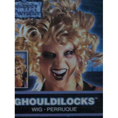 Perruque blonde bouclée