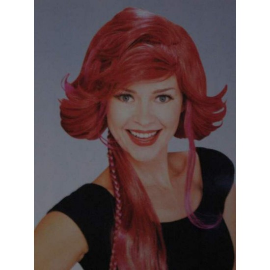 Perruque rouge 1970