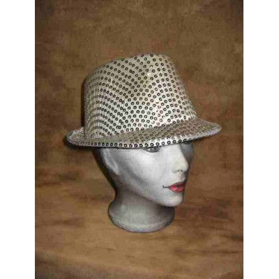Chapeau Brillant argent