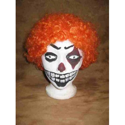 Perruque Clown orange