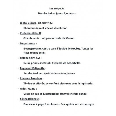 Dernier baiser