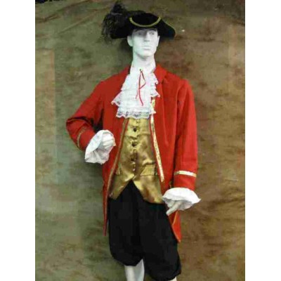 Aristocrate rouge et or
