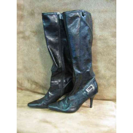 Botte haute noire
