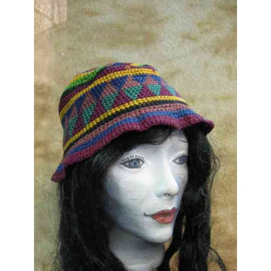 Chapeau Hippie en cordon
