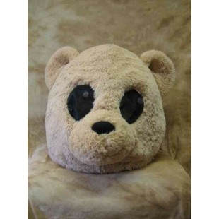 Tête de mascotte ours