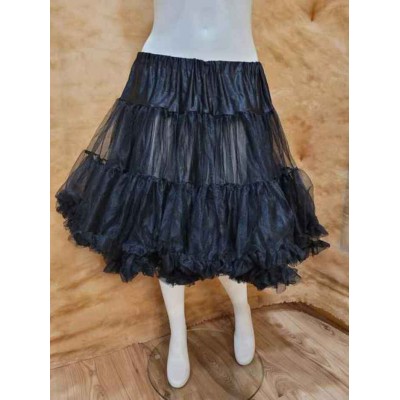 Crinoline noire (tulle)