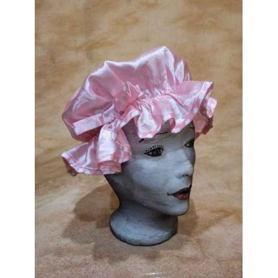 Bonnet satin rose