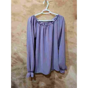 Blouse mauve (style Nouvelle-France)