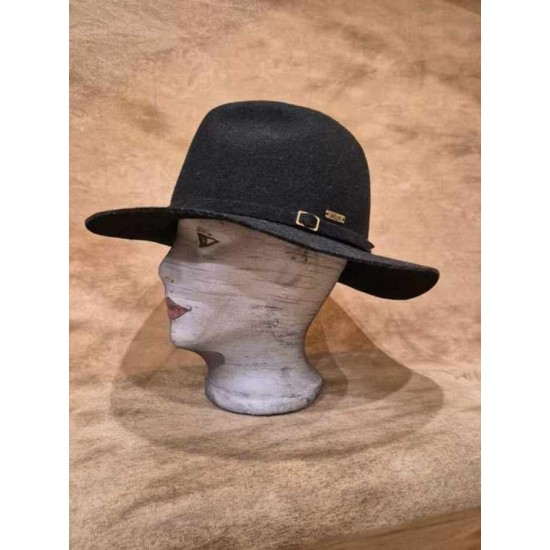 Chapeau feutre noir - style gangster