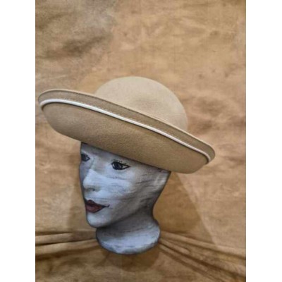 Chapeau feutre taupe