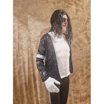 Mickaël Jackson-Black and white