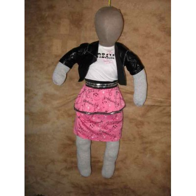 Robe Grease rose 