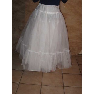 Crinoline blanche (tulle)