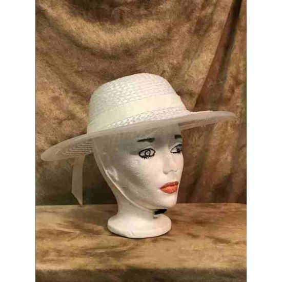 Chapeau Blanc plastique