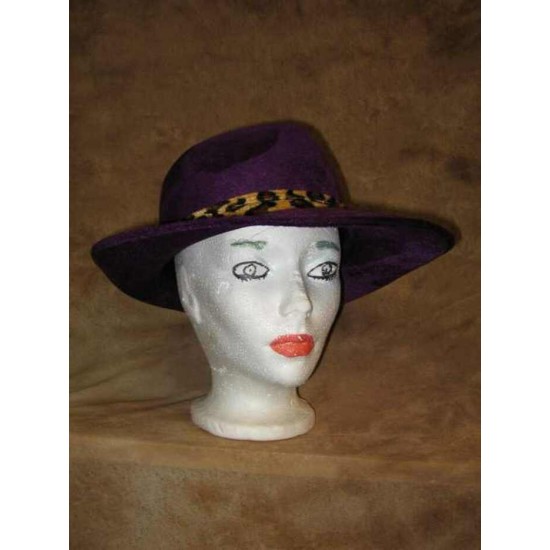 Chapeau Drag Queen mauve