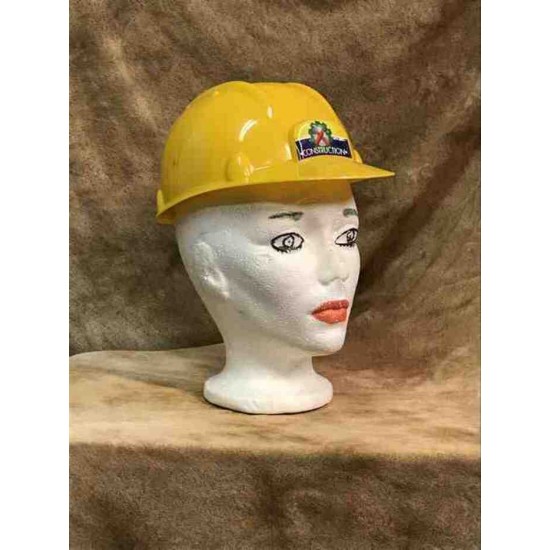 Casque de construction jaune