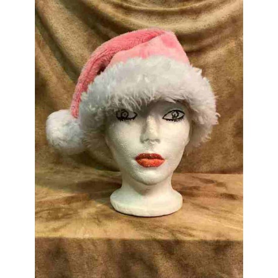 Tuque Noël rose